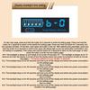 Dc7-55V Battery Level Indicator 12V 24V 18650 Lipo Lithium Battery Capacity Board Voltage Battery Charging Tester