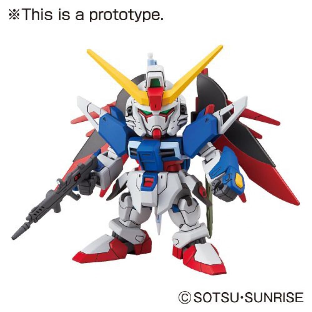 SD Gundam EX Standard Mobile Suit Gundam SEED Destiny Destiny Gundam Color-Coded Plastic Model Kit
