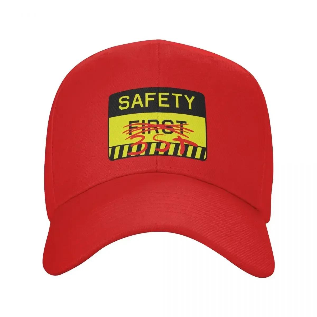 Safety st Baseball Cap New In The Hat Beach Womens Hats For The Sun Unisexs