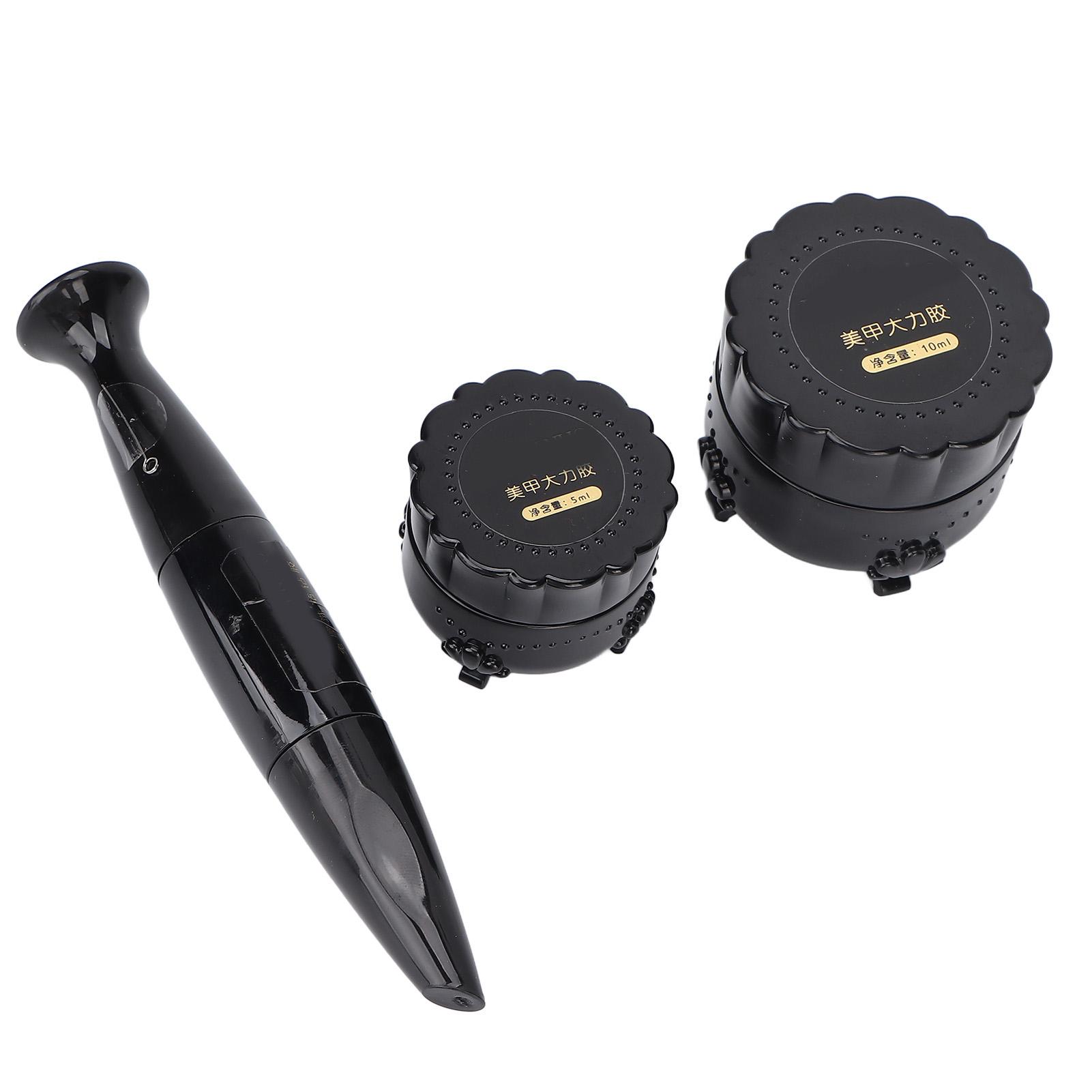 

3шт. набор прочный клей для ногтей долговечный акриловый накладной клей для акриловых ногтей типсы пресс на ногтях