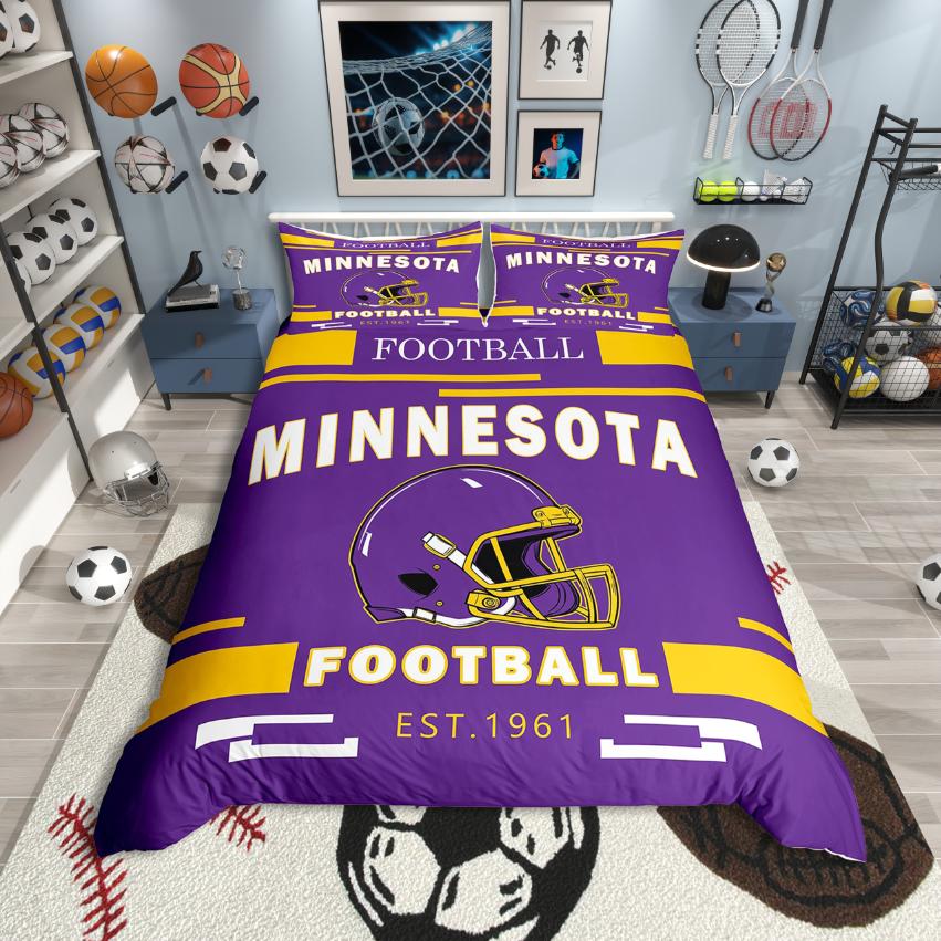 

Comforter Homewish American Football Sport Detroit City Comforter Setrugby Helmet Bed Set For Teens Boys Comforter (quilt)-EU Single(135*200cm)3pcs