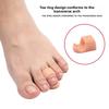 1 Pair Toe separator silicone toe cover toe splitter foot care tool