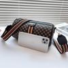Retro Trend Fashion Printed Polka Dot Shoulder Crossbody Cylinder Bag Versatile Casual Women's Bag