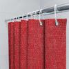 Red White Polka Dot Shower Curtain Waterproof Bath Decor Customizable Size Modern Bathroom Accessories For Home Decoration
