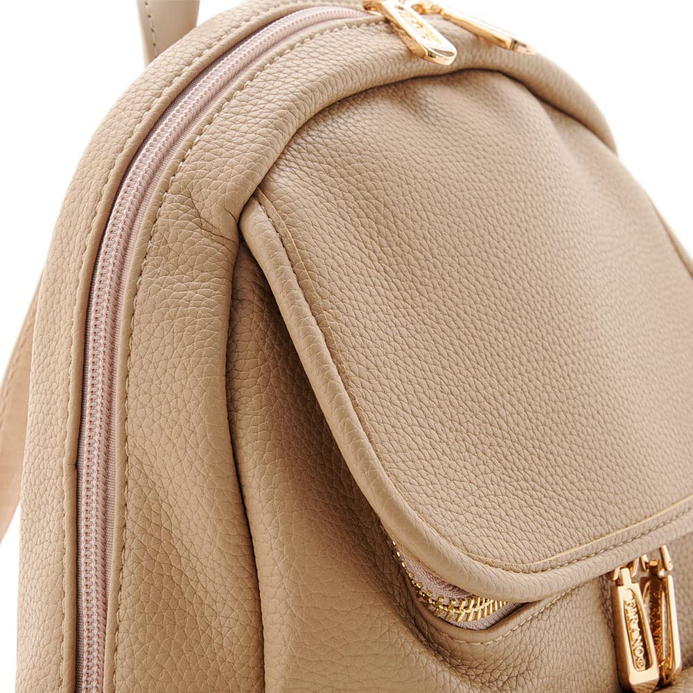 FIRANO Women's Front Double Pocket Backpack, 302615, Black