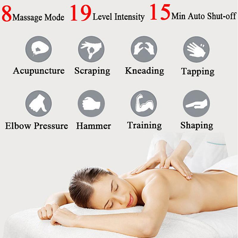 Smart EMS Muscle Stimulator Electric ABS Abdominal Trainer Arm Neck Sticker Patch Body Massager Fitness Slimming Shaping