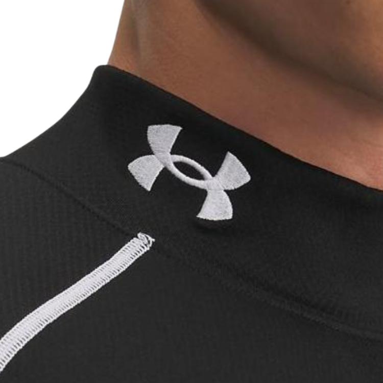 Under Armour Grid Half High Neck Sports Pullover Long Sleeve T-Shirt Men Tops 6007127-001