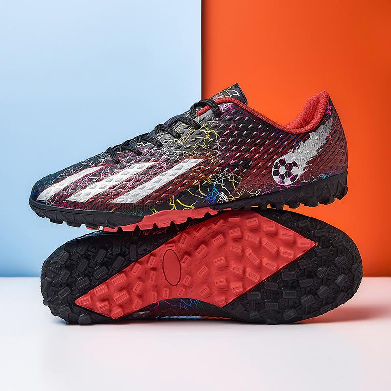 

New football shoes male primary and secondary school students AG training short broken nails children s football shoes broken nails male and female 46