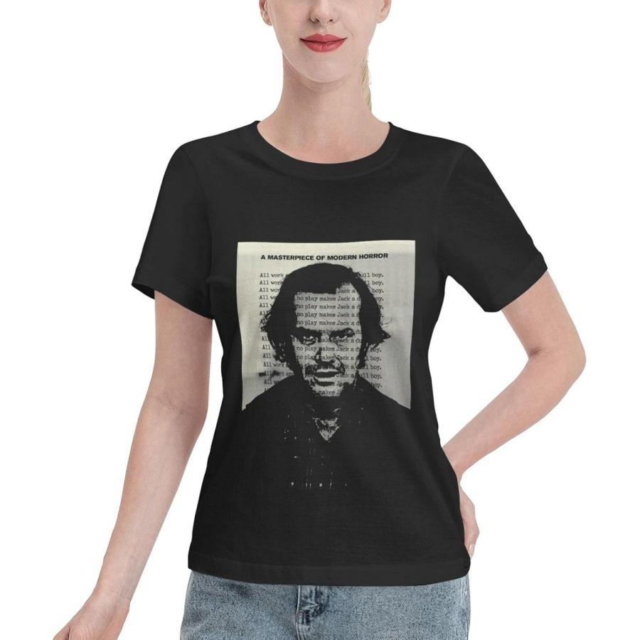 

Women s Short Sleeve The Shining Jack Nicholson Workout Shirts Athletic Sport Yoga Gym Tops XXXXXL різнокольоровий