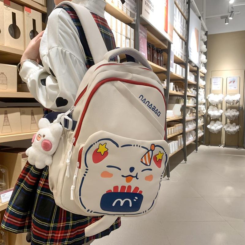 Сумка для студентів середньої школи Kitty. Рюкзак великої ємності. Легкий повсякденний рюкзак для дівчинки