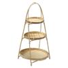 Handmade Bamboo Multi-Layer Storage and Serving Basket