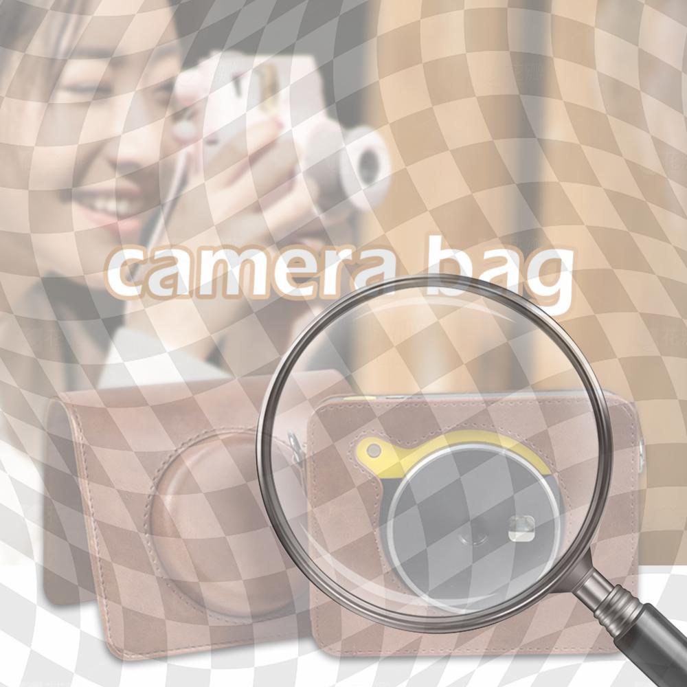 

Instant Camera Bags PU Leather Storage Bag Replacement Instant Camera Protective Case Protective Accessories for Kodak C300R China Mainland