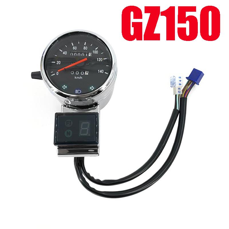 Motorcycle Speedometer Clock for Haojue Suzuki Qingqi Jingcheng of GZ150-A-E GZ125HS QS150 HJ150 GZ 150cc Speed Meter Instrument GZ150