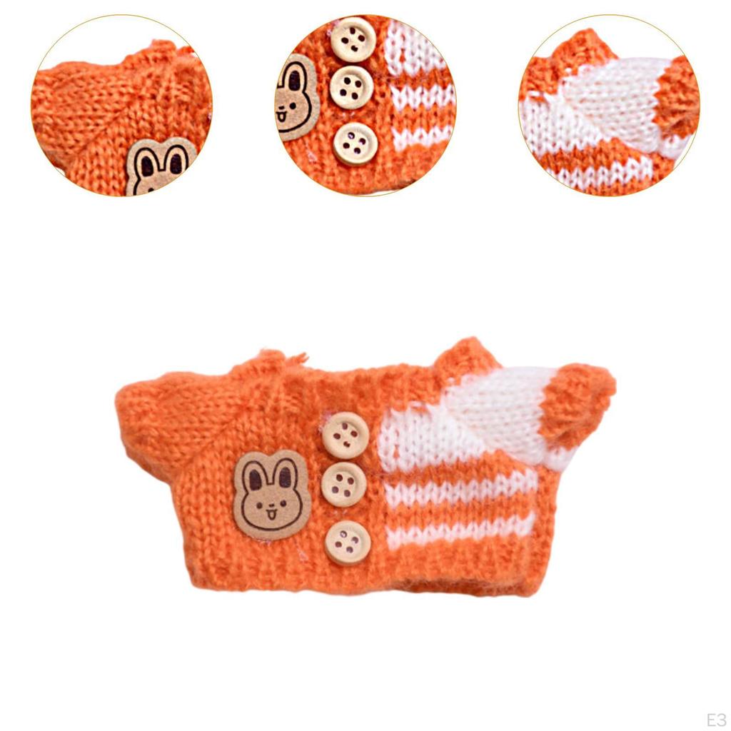 Dolls Sweater ,Doll Clothes Suit, Costume Outfits, for 15-17cm ,Birthday Gifts