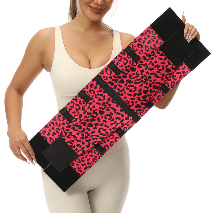 High Elastic Polyester Fitness Belly Belt Gym Waist Trimmer Postpartum Plastic Belt