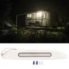 RV LED Porch Awning Light RV Exterior Interior Strip Lamp 6000K White for Campers Motorhomes Travel 