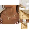 Fashion Trendy Creative Faux Pearl Copper Tube Pendant Necklace For Women 2023 Autumn Street Style