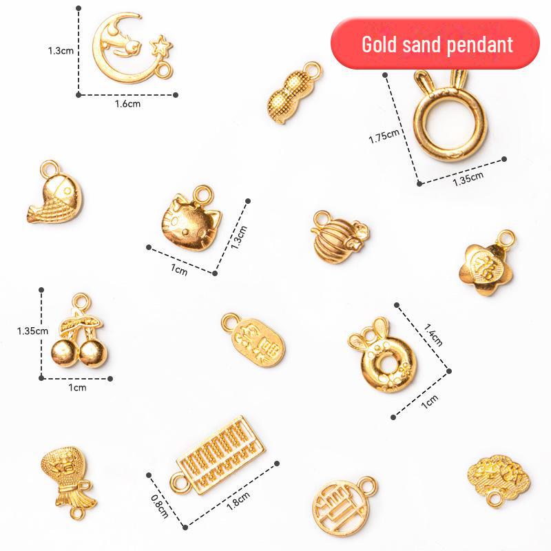 Mädchen Glasperlen DIY Schmuckset: 7mm Pädagogisches Handgemachtes Armband Spielzeug