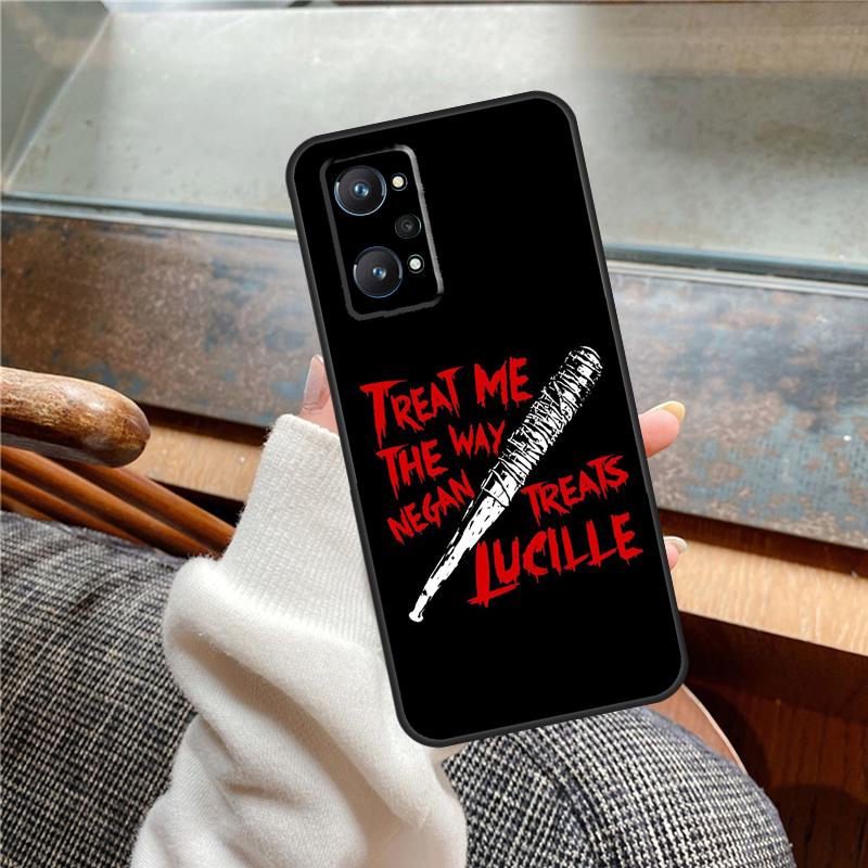 Negan The Walking Dead Case For Realme 15 Pro 11 12 13 14 Pro Plus C65 C67 C61 C53 C55 C51 C25 C63 C71 C75 GT6 GT7