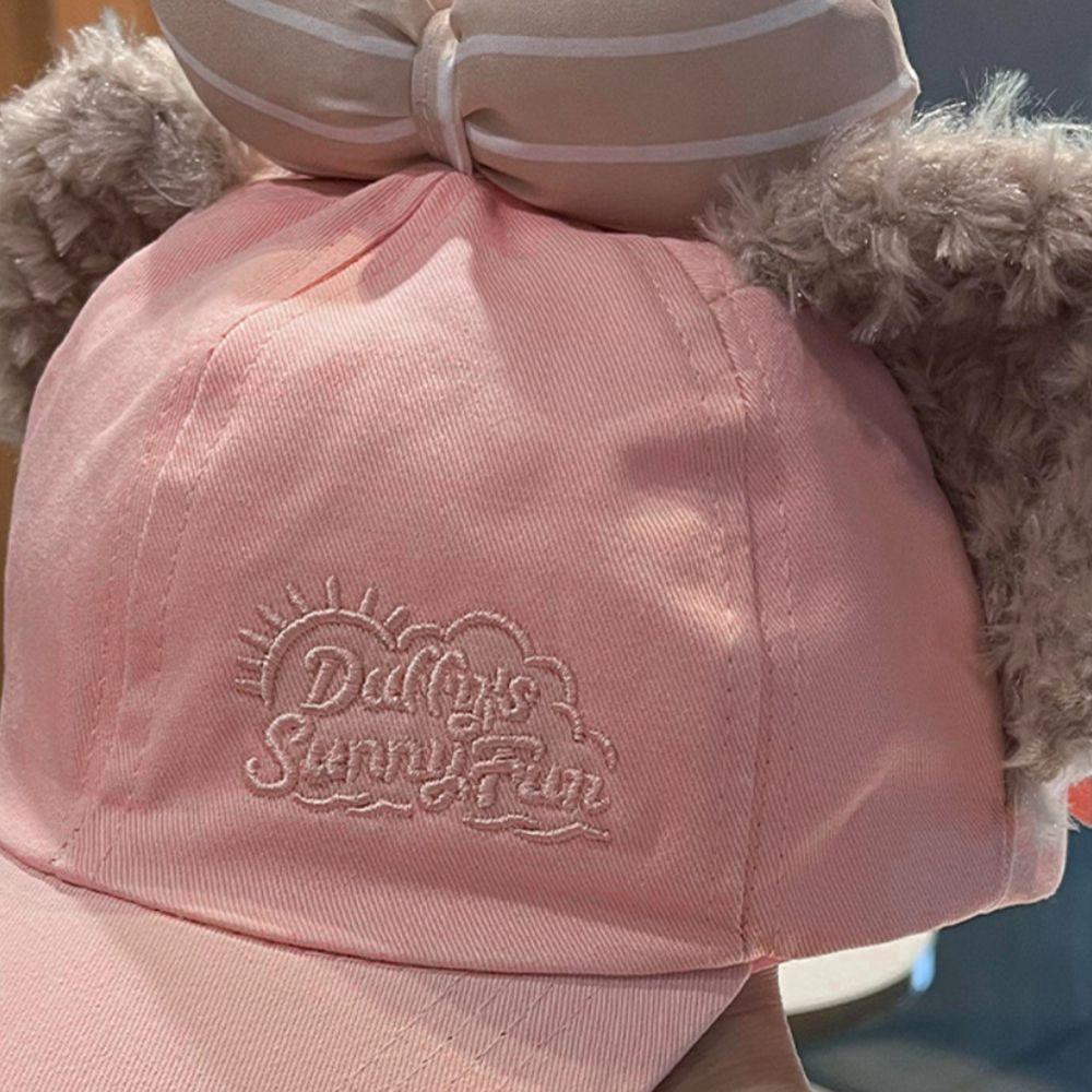 Casual Outdoor Women's Sun Protection Baseball Cap Adorable Versatile Dongdi Sheli Mei Cartoon Hat Fashionable Lace Net Cap