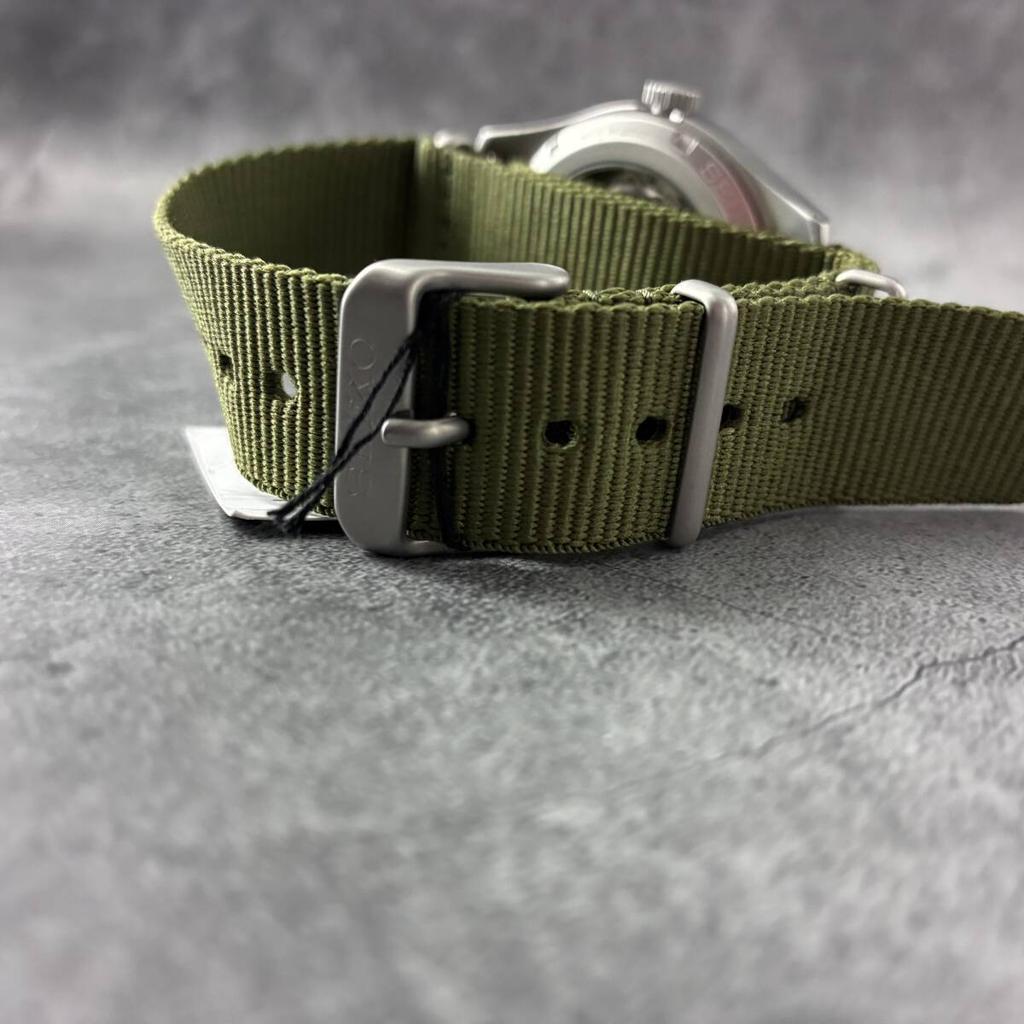SEIKO 5 SPORTS SRPG33 Automatic Watch Military Style 4R36 Green Dial 4R36 Nylon Strap Seiko 5 Men's