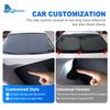 Car Accessories For BMW X1 U11 - IX1 Foldable Sun Umbrella Front Windshield Sun Shade Umbrella Portable Anti-UV Interior
