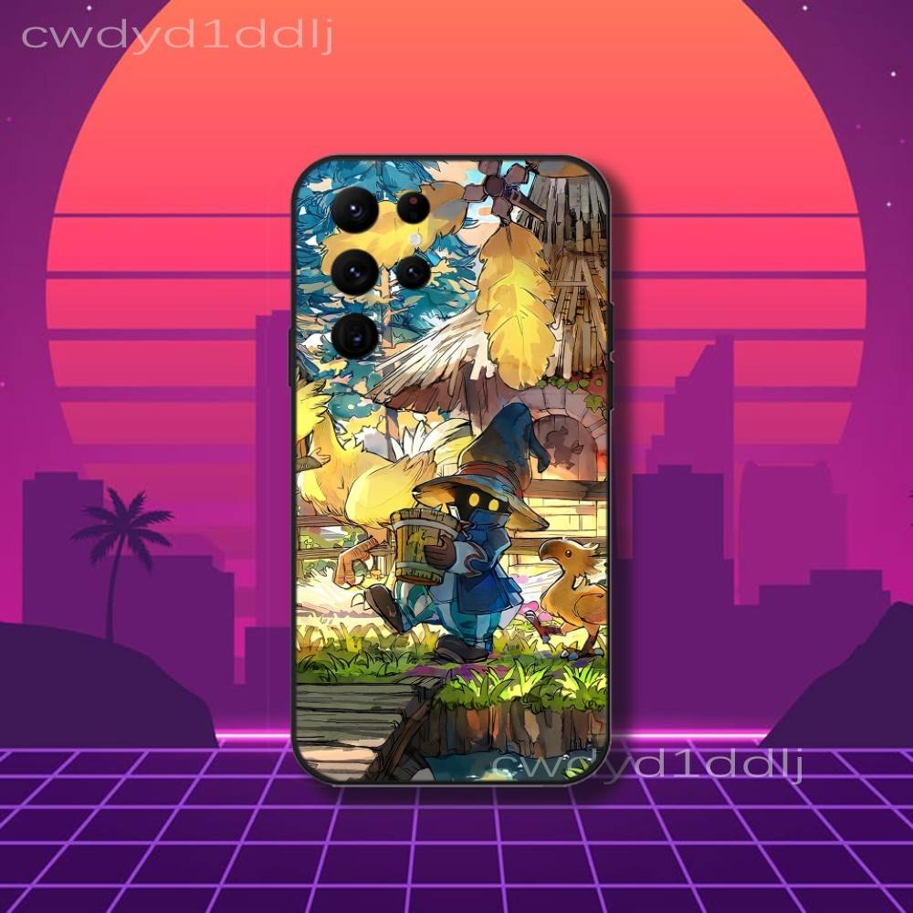 Vivi F-Final Fantasy VI Phone Case For Samsung S10,S21,FE,S21 ,S26,S25,S24,S23,Ultra,S9,S22,Plus Black Shockproof TPU