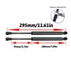 4Pcs Front Hood+Rear Window Glass Lift Support Gas Shock Struts For BMW X5 E53