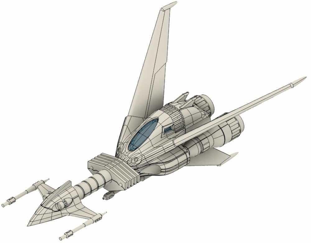 HMA Message from Galactic Wars Liabe Special Scale Plastic Model Space 1/144 (Spaceship)