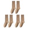 3/6 Paar Damen Crew Socken Nahtlose Sportliche Laufsocken Weiche Atmungsaktive Frotteesocken Lässige Mittelhohe Knöchelsocken
