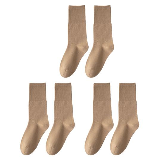 3/6 Paar Damen Crew Socken Nahtlose Sportliche Laufsocken Weiche Atmungsaktive Frotteesocken Lässige Mittelhohe Knöchelsocken