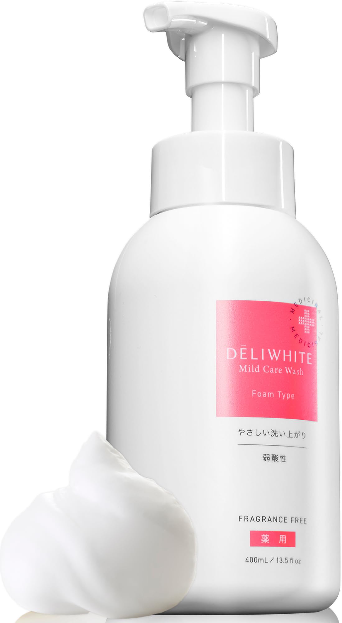 DELIWHITE РњС‹Р»Рѕ РґР»СЏ РґРµР»РёРєР°С‚РЅРѕР№ Р·РѕРЅС‹ Р—Р°РїР°С… [Р—СѓРґ, РЈС…РѕРґ, РЈРІР»Р°Р¶РЅРµРЅРёРµ, РљРІР°Р·Рё-Р»РµРєР°СЂСЃС‚РІРµРЅРЅРѕРµ СЃСЂРµРґСЃС‚РІРѕ] (РўРёРї РїРµРЅС‹/Р‘РµР· РѕС‚РґСѓС€РµРє/Р‘РѕР»СЊС€РѕР№ 400 РјР»)