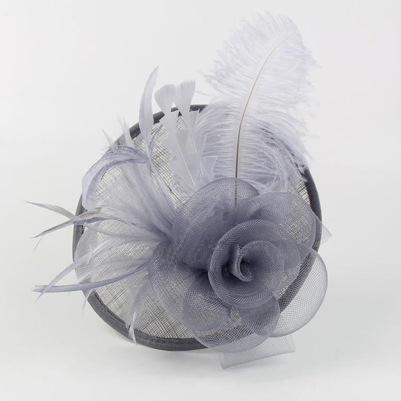 Kadın Aliceband Şapka Fascinator Kafa Bandı Düğün Bayanlar Günü Kraliyet Ascot Şapka