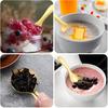 Lusofie 7PCS Gold Short Handle Spoons, Mini Gold Spoons, Mini Scoops for Candy, Coffee, Tea, Sugar, Dessert