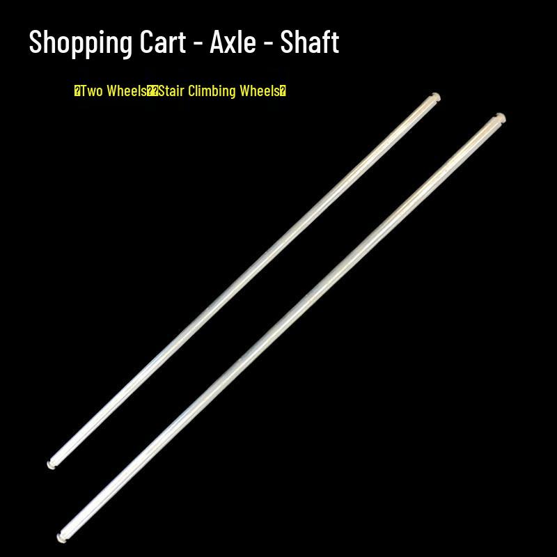 7.5mm Axle Iron Rod for Shopping Cart & Stair Climbing Cart with Two-Wheel Design