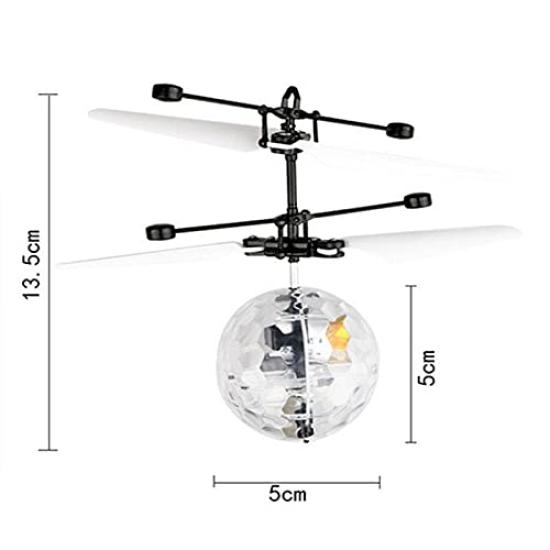 Spielzeug Fliegendes Objekt Schwebend Beleuchtet Fliegend Bunt Magische Fliegende Kristallkugel Schwebende Wiederaufladbare Drohne, Sphäre, Ball, Sphäre, Sphäre,