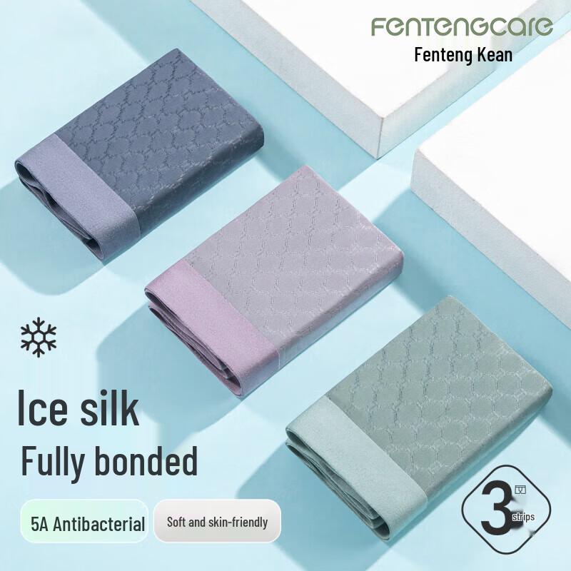 Мужские боксеры из ледяного шелка FENTENGCARE 4XL