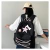 Girls Star Pattern Backpack Student Teens Lightweight School Bookbag Women Casual Large Capacity Travel Rucksack Daypack