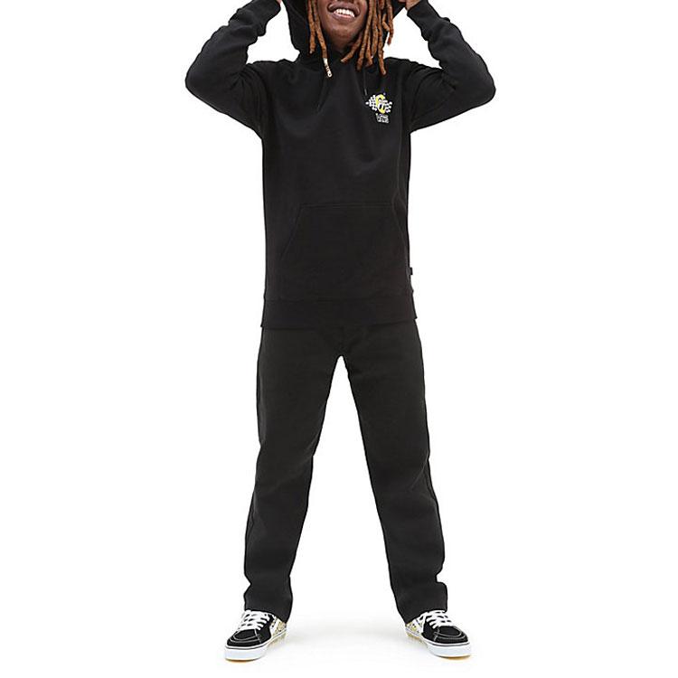 Vans X MOONEYES Sweatshirts Unisex Schwarz Mit Kapuze Moderat VN0000BCBLK