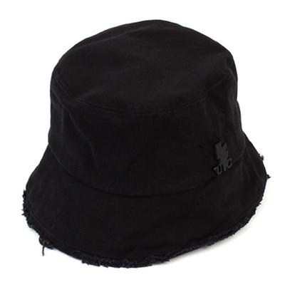 Chapeau seau noir filaire vintage de chimie universelle