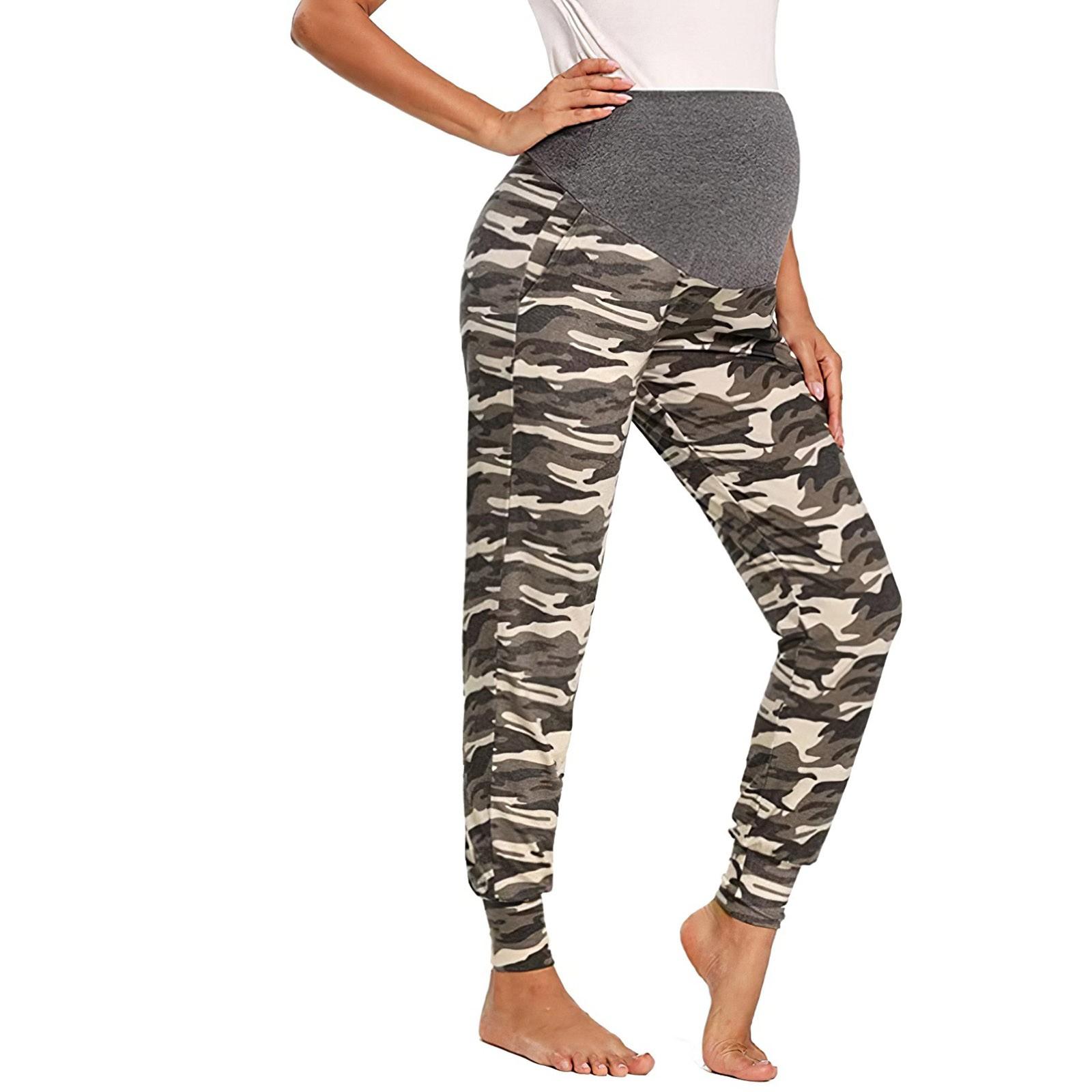 

Женские штаны для йоги для беременных с принтом в британском стиле Wind Motion M чёрный