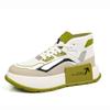 Spring Men's High Top Board Shoes Thick Sole Trend Casual Shoes Outdoor Anti-slip Wear Sports Board Shoes