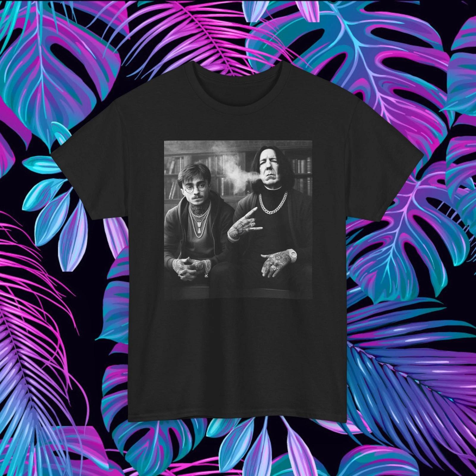 Harry Potter Snape Tattoo Tee, Unisex Graphic Shirt for Fans, Wizard Movie Gift, S