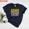 I'm Not Random ADHD T-Shirt Printed Funny Joke Gifts 100% Cotton Unisex Tee Top