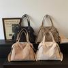 Large Capacity Commuter Bag Women's Shoulder Bag Multi-Zipper Tote Bag