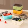 304 Stainless Steel Food Storage Container with Clip on Lid - Microwave and Dishwasher Safe Leak Proof Lunch Box