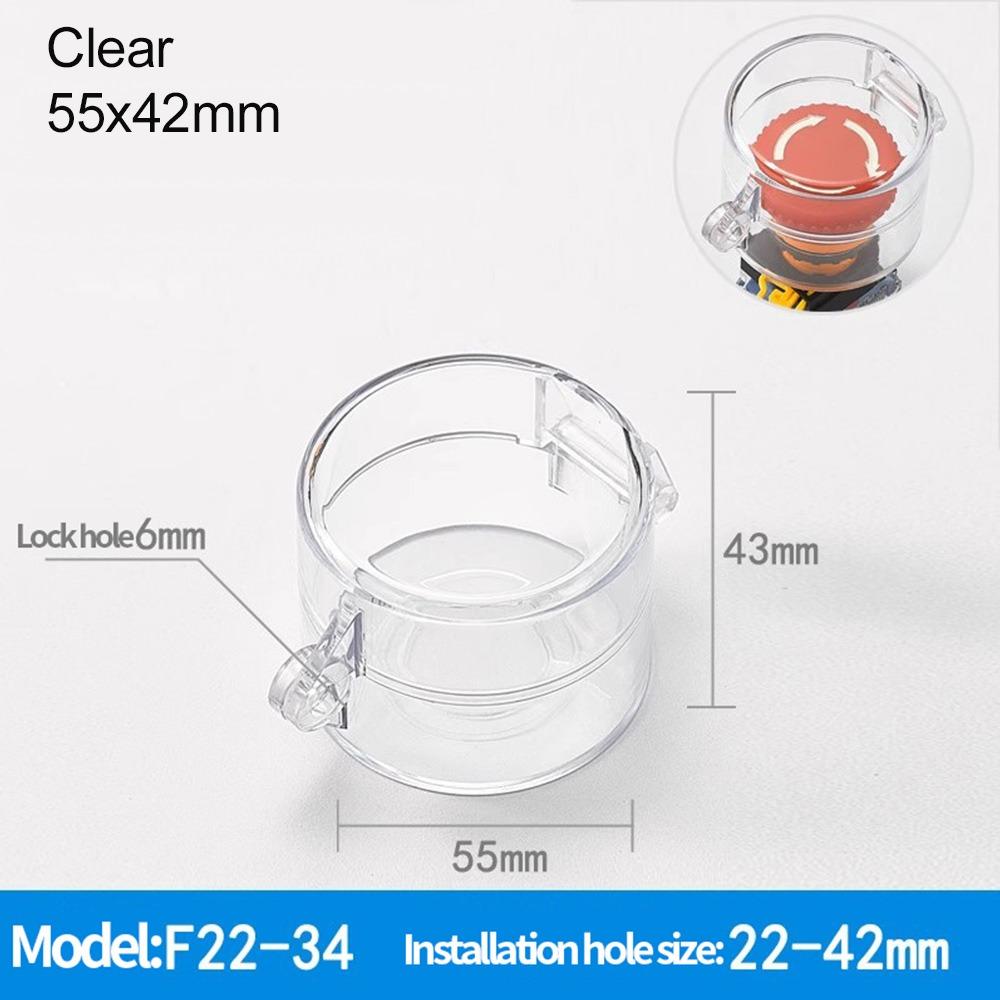 1Pcs Waterproof Push Button Switch Protective Cover for Preventing Accidental Wrong Operation