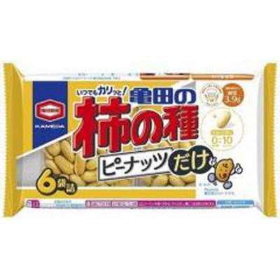 Kameda Seika Kaki No Tane Peanuts Only 6 Bags X 12 Pieces