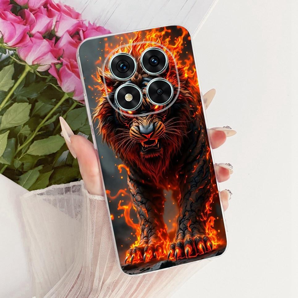 Soft Clear Casing For Xiaomi Redmi Note 14 Pro 4G 5G Note 14s 14 Europe Phone Case Cartoon Cat Dragon Flower Butterfly Cover