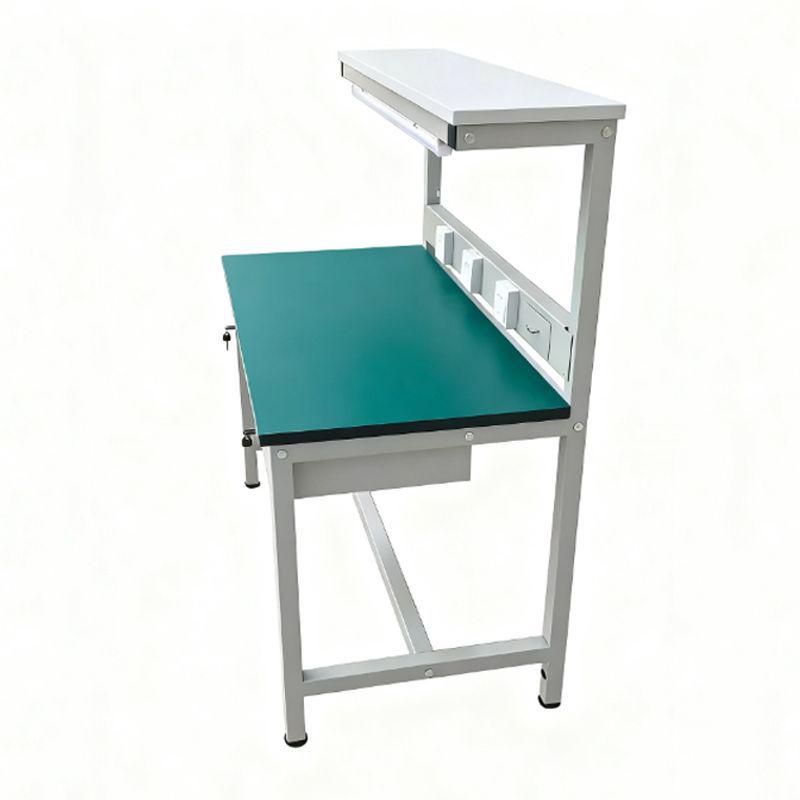 Heavy-Duty Anti-Static Workbench with Drawers and Storage Cabinet for Electronic Assembly and Repair